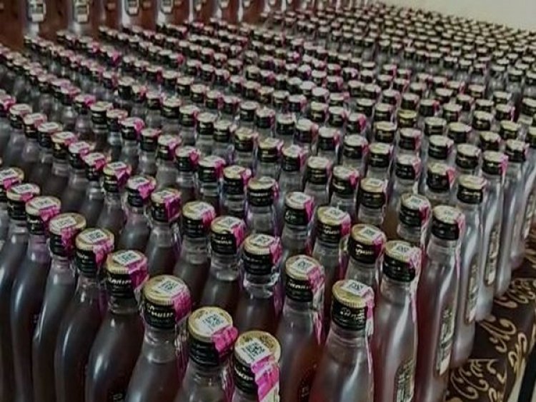 Illicit liquor seized from truck in Rajasthan