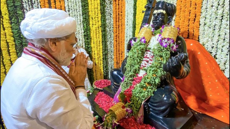 Maharashtra: PM Modi inaugurates Shila' temple at Dehu