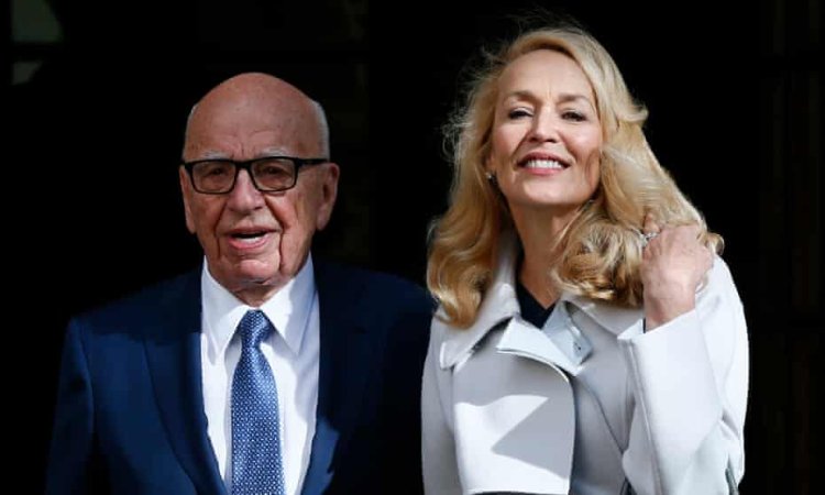 Rupert Murdoch heads for his 4th divorce at 91, splits with Jerry Hall