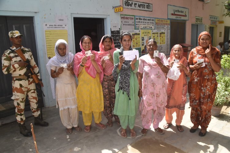 Punjab: Sangrur LS bypoll sees 44.41 pc voter turnout