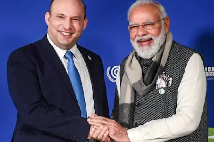 Israel's outgoing PM thanks Modi for commending him as 'true friend
