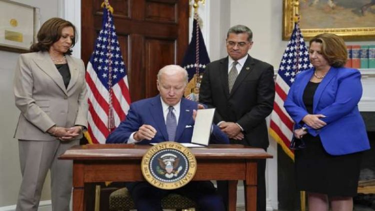Biden signs executive order on abortion rights challenging state laws