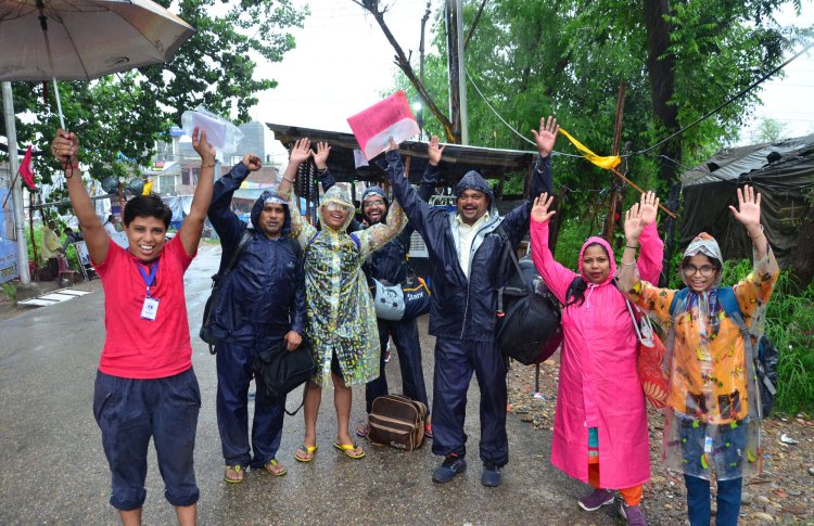 Over 5,400 pilgrims leave Jammu camp for Amarnath