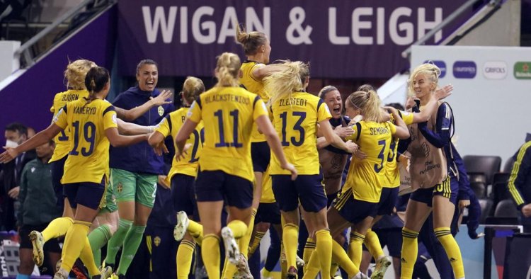 Sweden beats Belgium 1-0 with stoppage-time goal