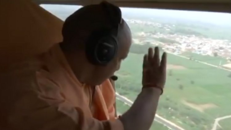 Adityanath conducts aerial survey of Kanwar Yatra