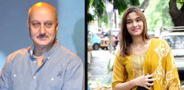 Anupam Kher and Saiee Manjrekar to feature in a family entertainer film