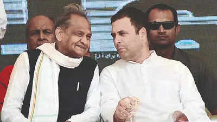 'Only Rahul can challenge Modi..,' says Gehlot as Kharge takes charge