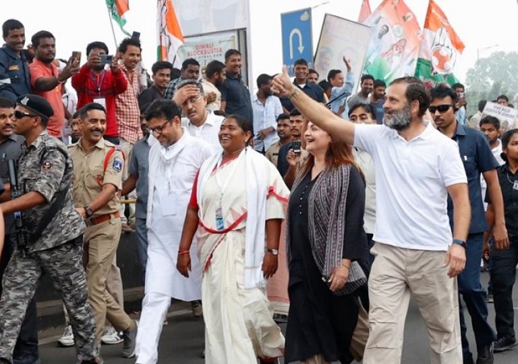 Bharat Jodo Yatra enters 8th day in Telangana