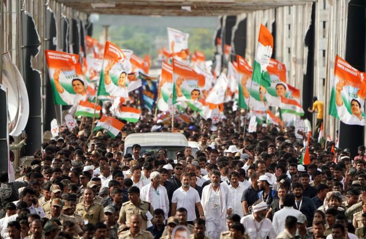 Rahul Gandhi led Bharat Jodo Yatra to take a break today in Telangana