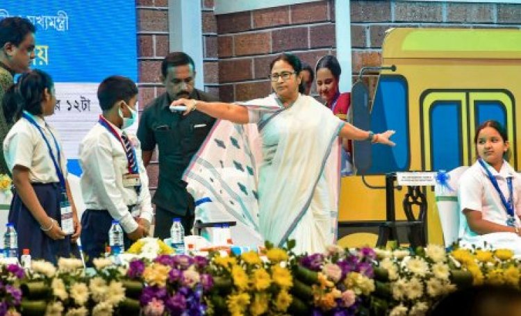 Mamata advises school students to use their brains to identify fake news