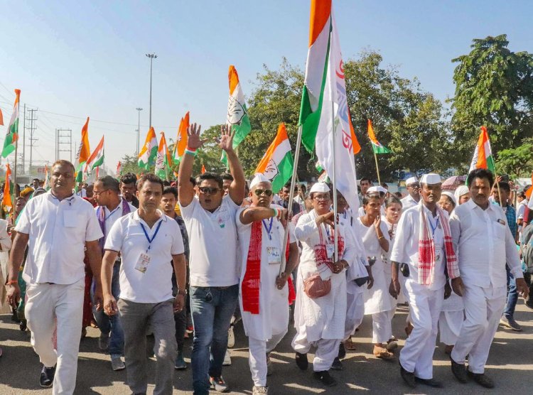 Opposition parties, leading citizens join Bharat Jodo Yatra in Guwahati