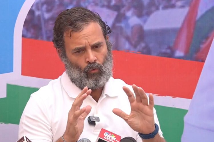 BJP's actions to be blamed for distress among farmers and tribals: Rahul