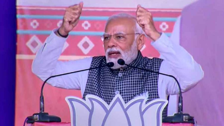Congress oblivious to existence of tribals in India, says PM Modi