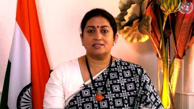 Need to discuss violence against women by intimate partners: Smriti Irani