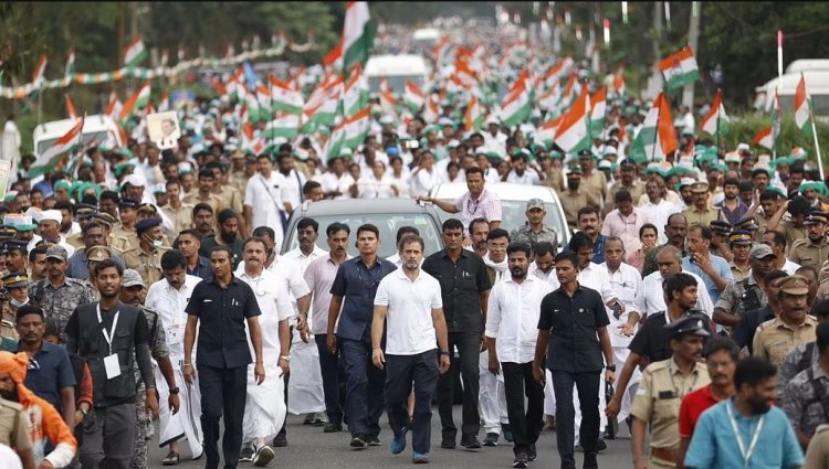 100 days of Bharat Jodo Yatra: Rahul, leaders walk on road to revive Cong