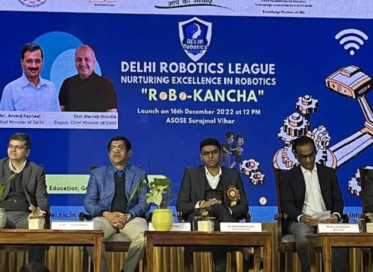 AAP govt launches 'Delhi Robotics League' for govt school students