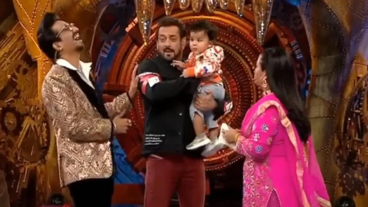 Bharti Singh's son Golaa gets trademark gift from Salman Khan