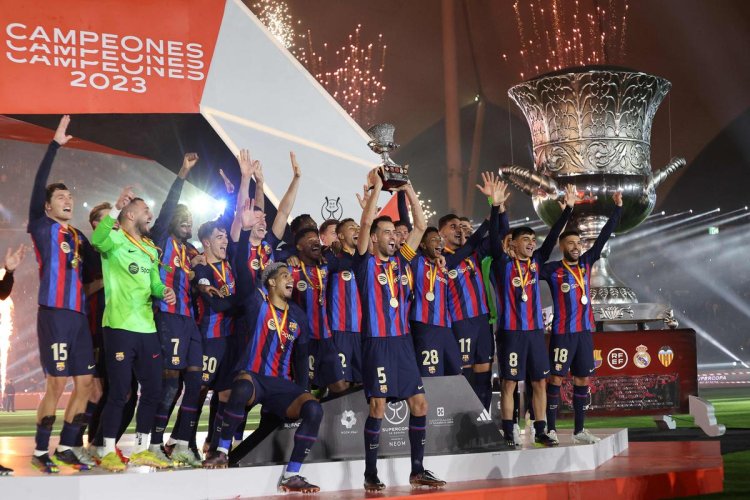 Barcelona thrash Real Madrid in final to win Spanish Super Cup
