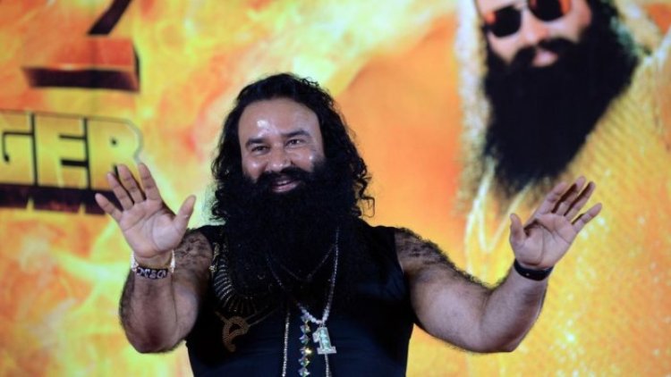 Ram Rahim walks out of Rohtak jail after being granted 40-day parole