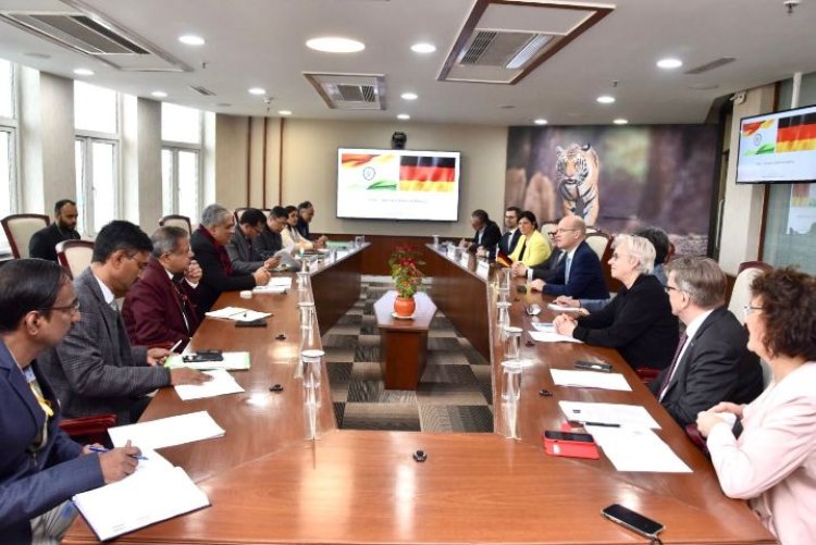 Bhupender Yadav meets German delegation, discusses sustainable development