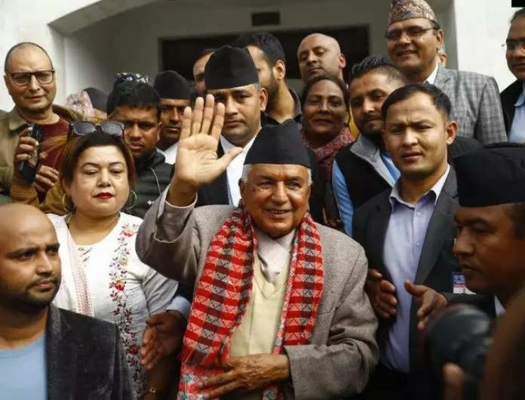 Senior leader Ram Chandra Paudel sworn in as Nepal's third President