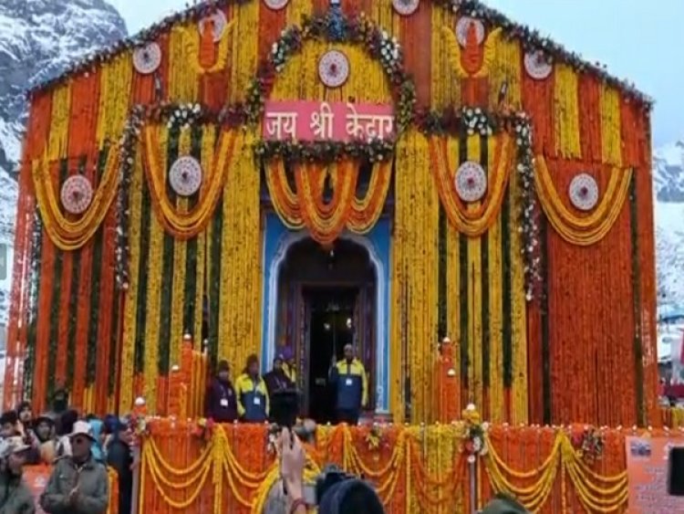 Portals of Kedarnath Dham opened for devotees