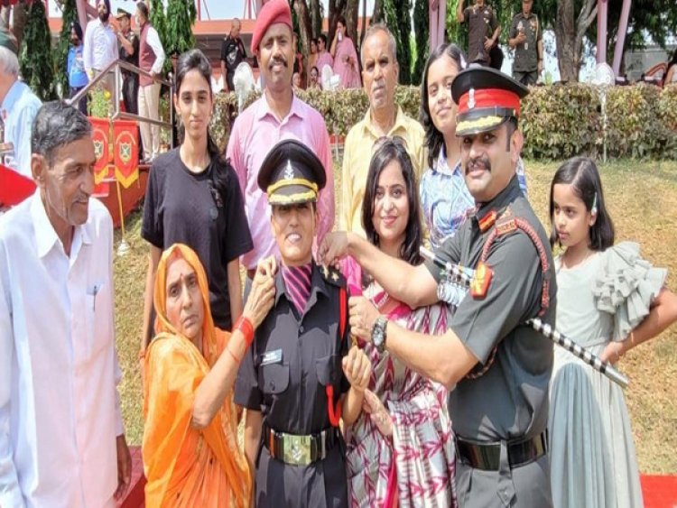 Galwan Valley hero's widow becomes Army officer, posted in eastern Ladakh
