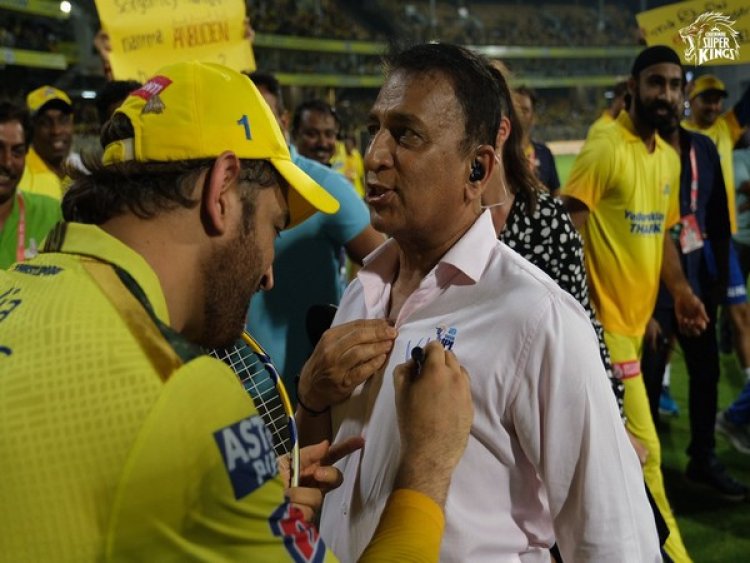 "Was an emotional moment for me": Sunil Gavaskar opens up on Dhoni's autograph on his shirt