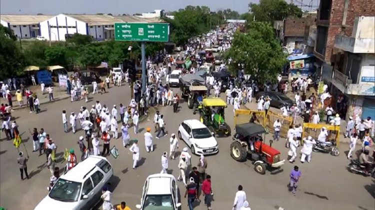 MSP demand: Delhi-Chandigarh highway remains blocked, farmers to meet