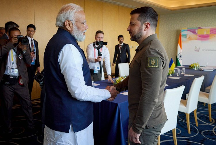 Ukraine, India discuss implementation of Zelenskyy-Modi's G7 agreements