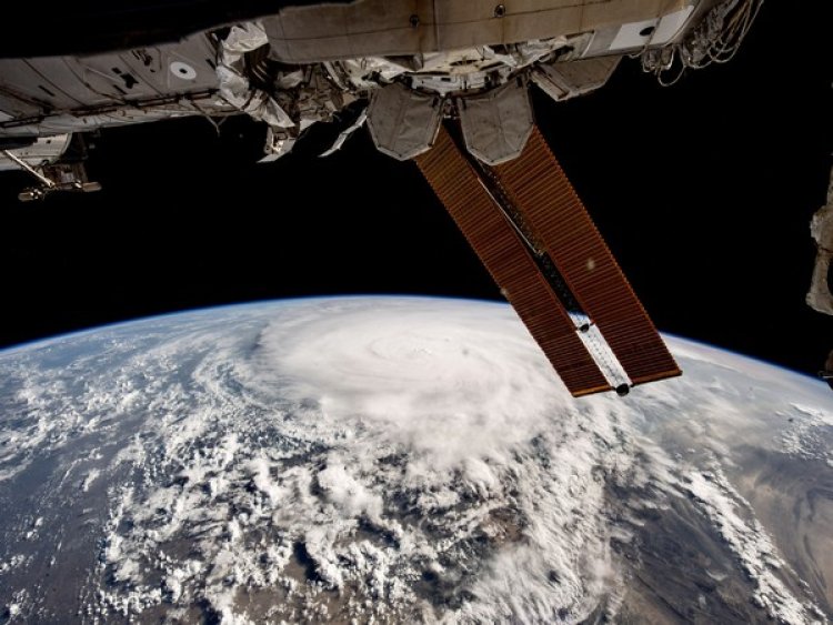 UAE astronaut captures cyclone 'Biparjoy' from space, see pictures