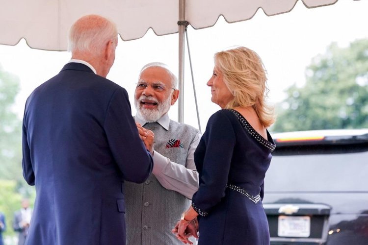 US President, First Lady host PM Modi for intimate dinner at White House