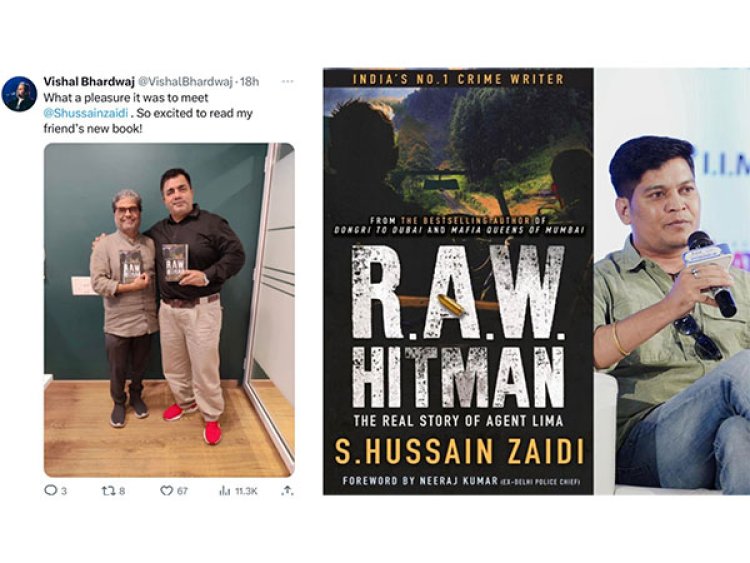 Vishal Bhardwaj came forward to support non-fiction crime author, S. Hussain Zaidi's next book R.A.W Hitman