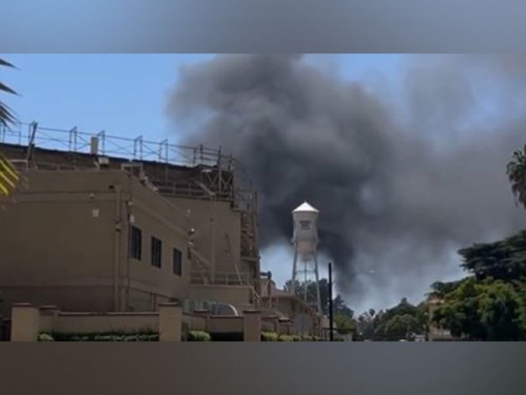 Fire breaks out at Warner Bros. studios in California, no injuries reported