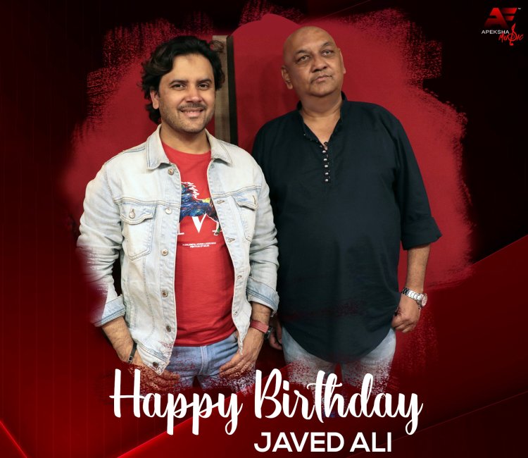 Ajay Jaswal, producer and owner of Apeksha Films And Music wishes popular playback singer Javed Ali on his birthday.
