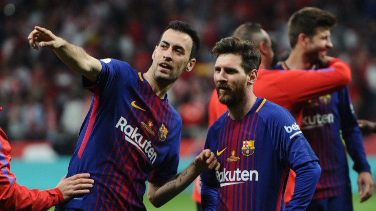 Lionel Messi reunites with Barcelona teammate Busquets at Inter Miami