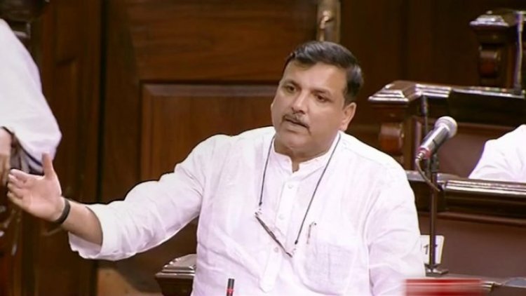 AAP MP Sanjay Singh suspended from Rajya Sabha for Monsoon session