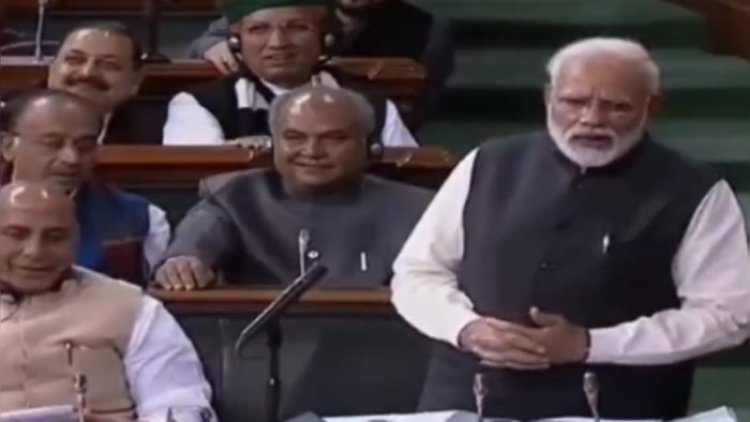 No-confidence motion: PM Modi's 'prediction' from 2019 goes viral