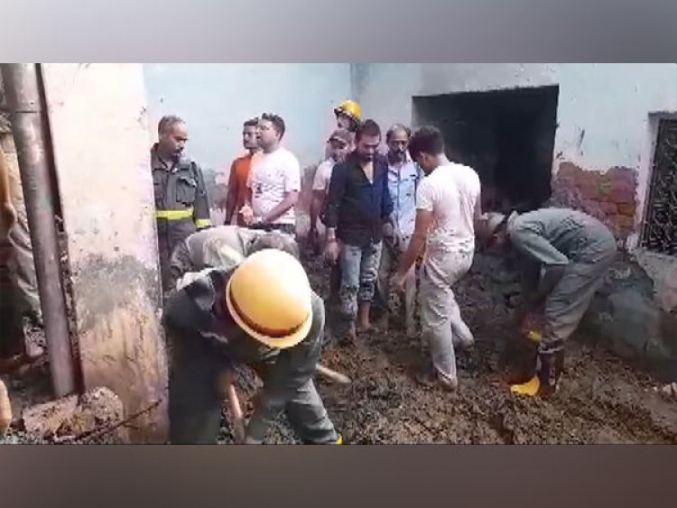 UP: Family members feared trapped under debris as house collapses in Agra; rescue ops under way