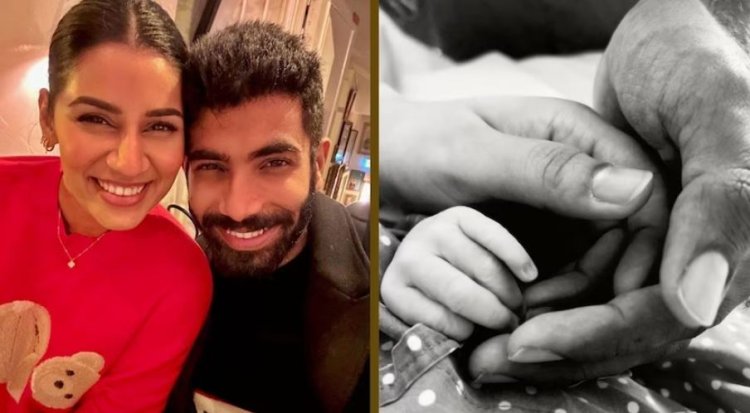 Jasprit Bumrah and his wife Sanjana Ganesan blessed with a baby boy