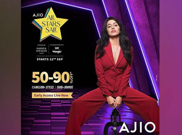 Fashion brand AJIO announces 'All Stars Sale', to start on September 22