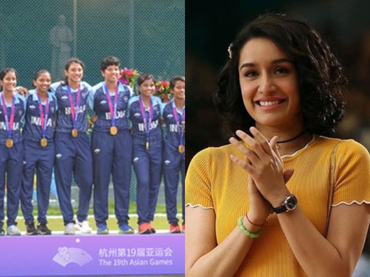 “Macha Diya!!”: Shraddha Kapoor lauds Indian women’s cricket team on Asian Games triumph