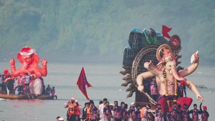 More than 39,000 idols immersed in Mumbai as 10-day Ganesh festival ends