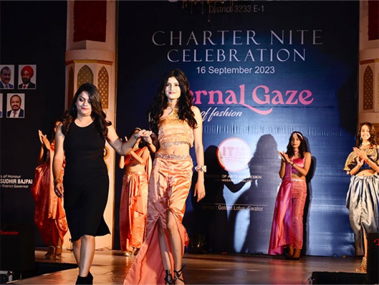 Eternal Gaze Fashion Show 2023: A Glimpse into Glamour and Creativity by students of Fashion Design, ITM University, Gwalior