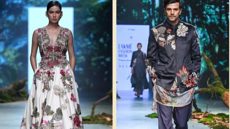 Lakme Fashion Week 2023: Models blossom in Varun Bahl's 'Inner Bloom-Festive Edit' collection