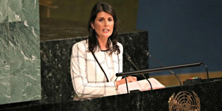 Haley slams Islamic countries for 'closing doors' for civilians from Gaza