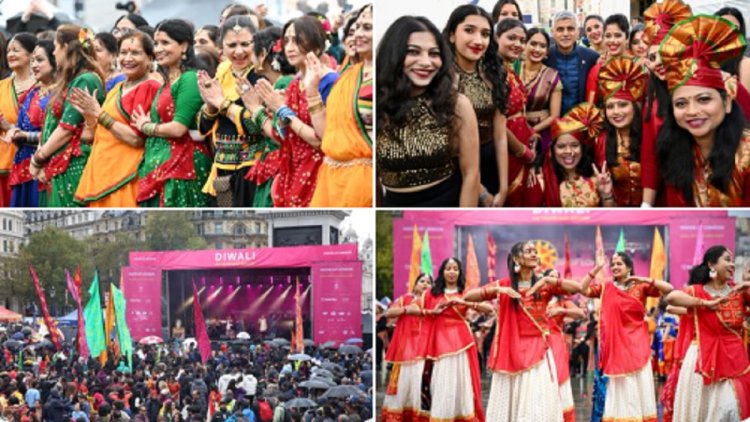 London Mayor organises annual Diwali celebration at Trafalgar Square