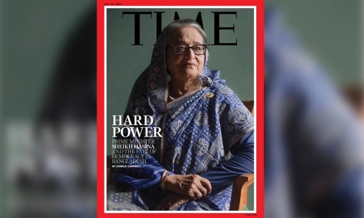 Bangladesh PM Hasina appears on Time Cover, says tough to overthrow her