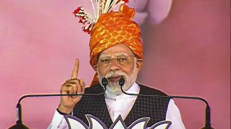 BJP stopped Cong govt's scams, used that money for free ration to poor: PM