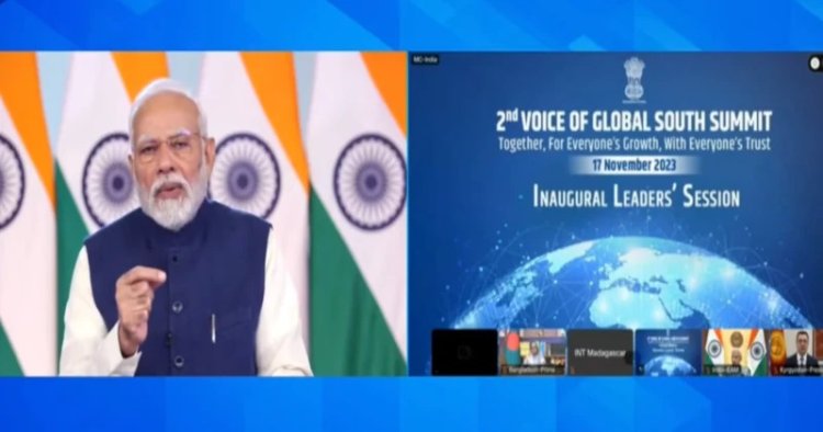 "Global South always existed geographically, but getting voice for first time": PM Modi